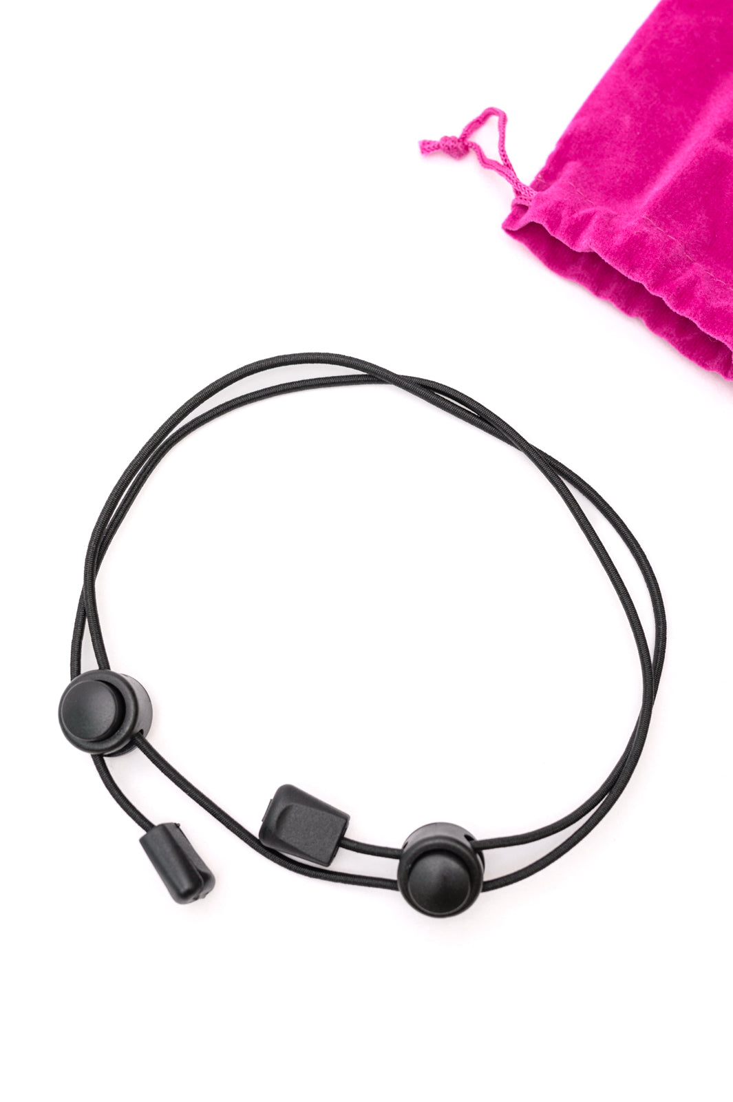 Black Adjustable Crop Band