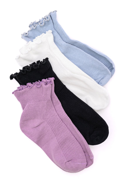 Sassy & Stylish Frill Socks Collection