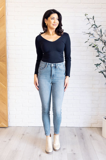 Vivian High Rise Control Skinny Jeans