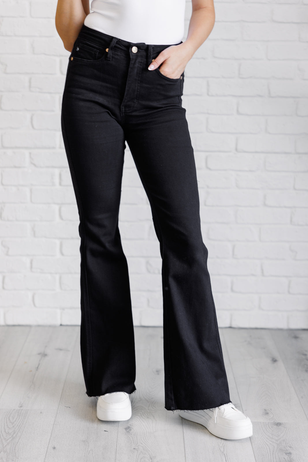 Onyx High Rise Tummy Control Flare Jeans