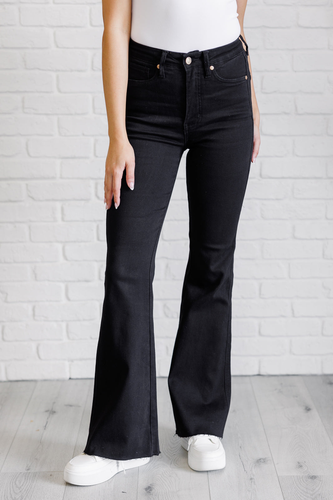 Onyx High Rise Tummy Control Flare Jeans