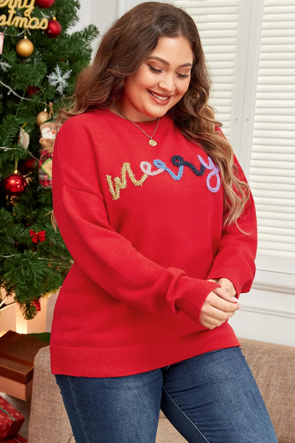 Red Merry Christmas Sweater