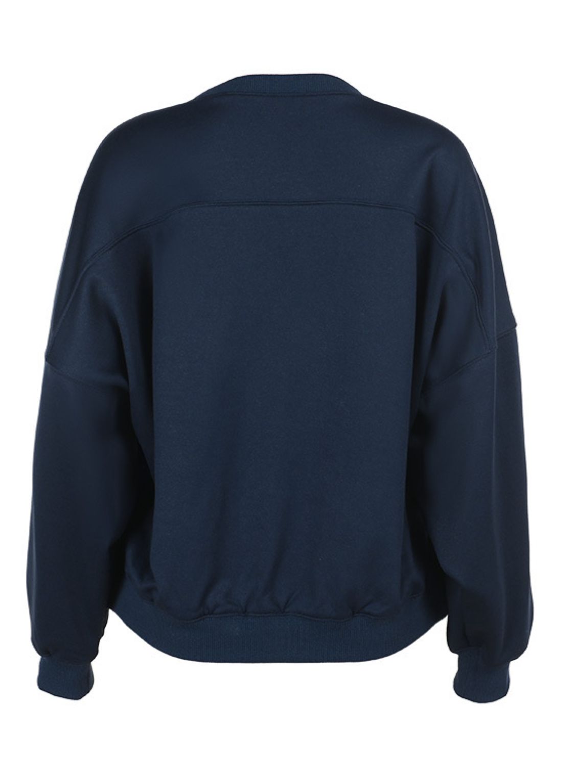 CozyEase Dropped Shoulder Sweatshirt