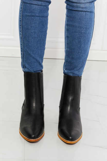 Elevate Chelsea Stacked Heel Boots