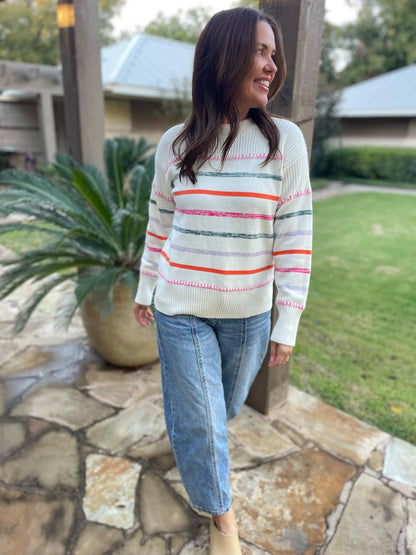 Feel Good Stripes Sweater