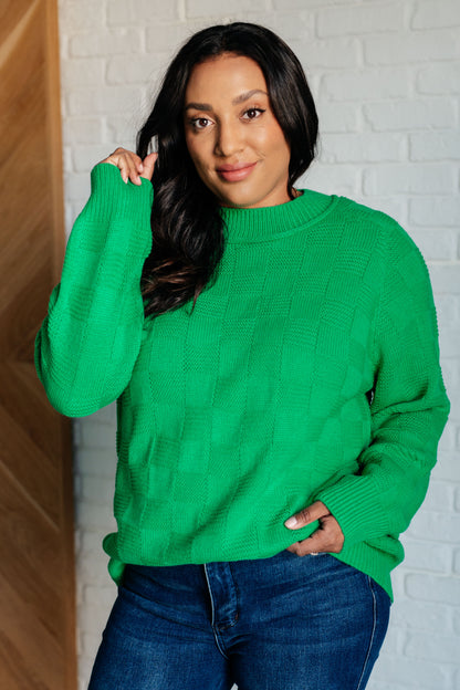 Chorus of Comfort Green Sweater