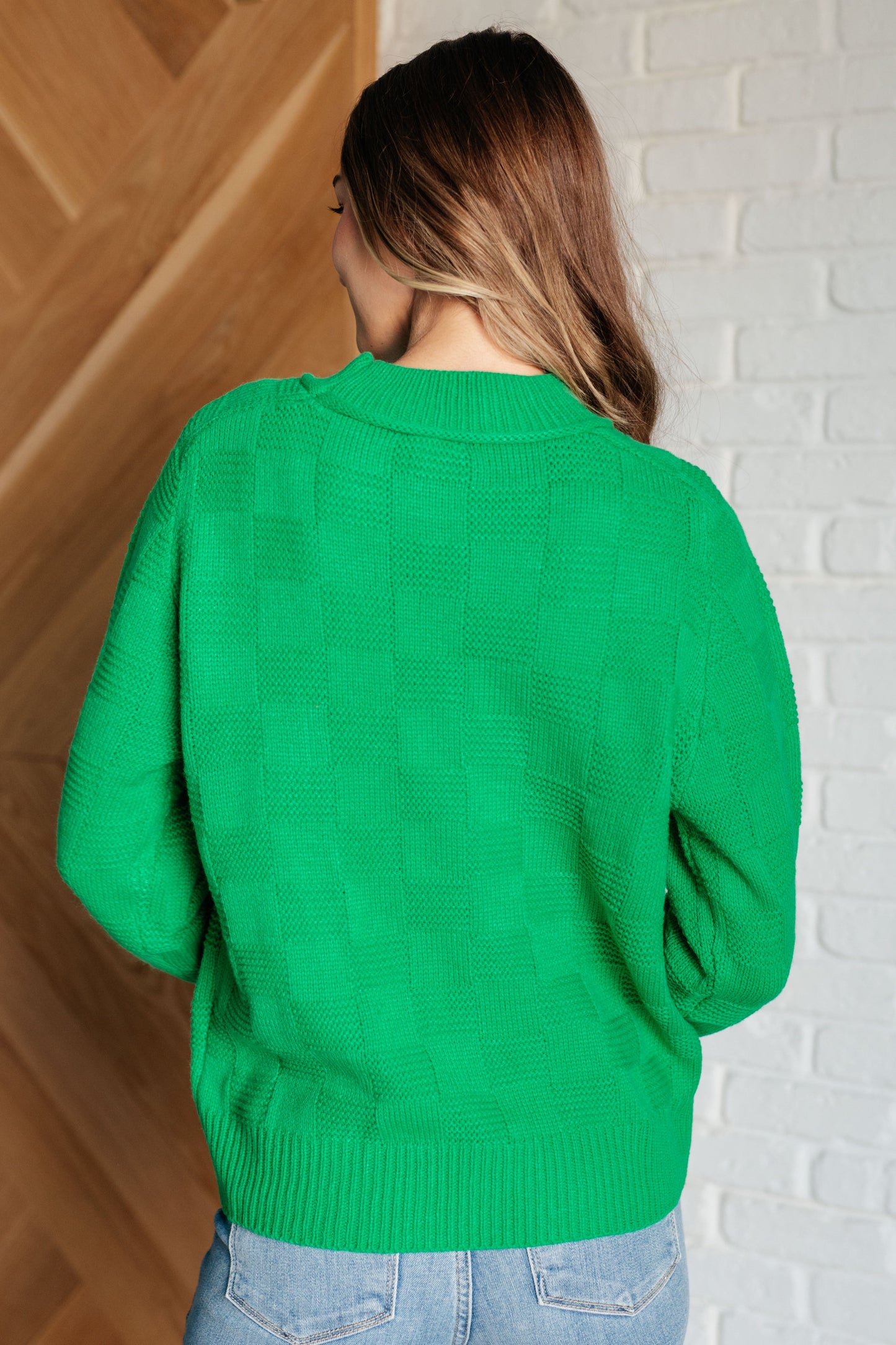 Chorus of Comfort Green Sweater