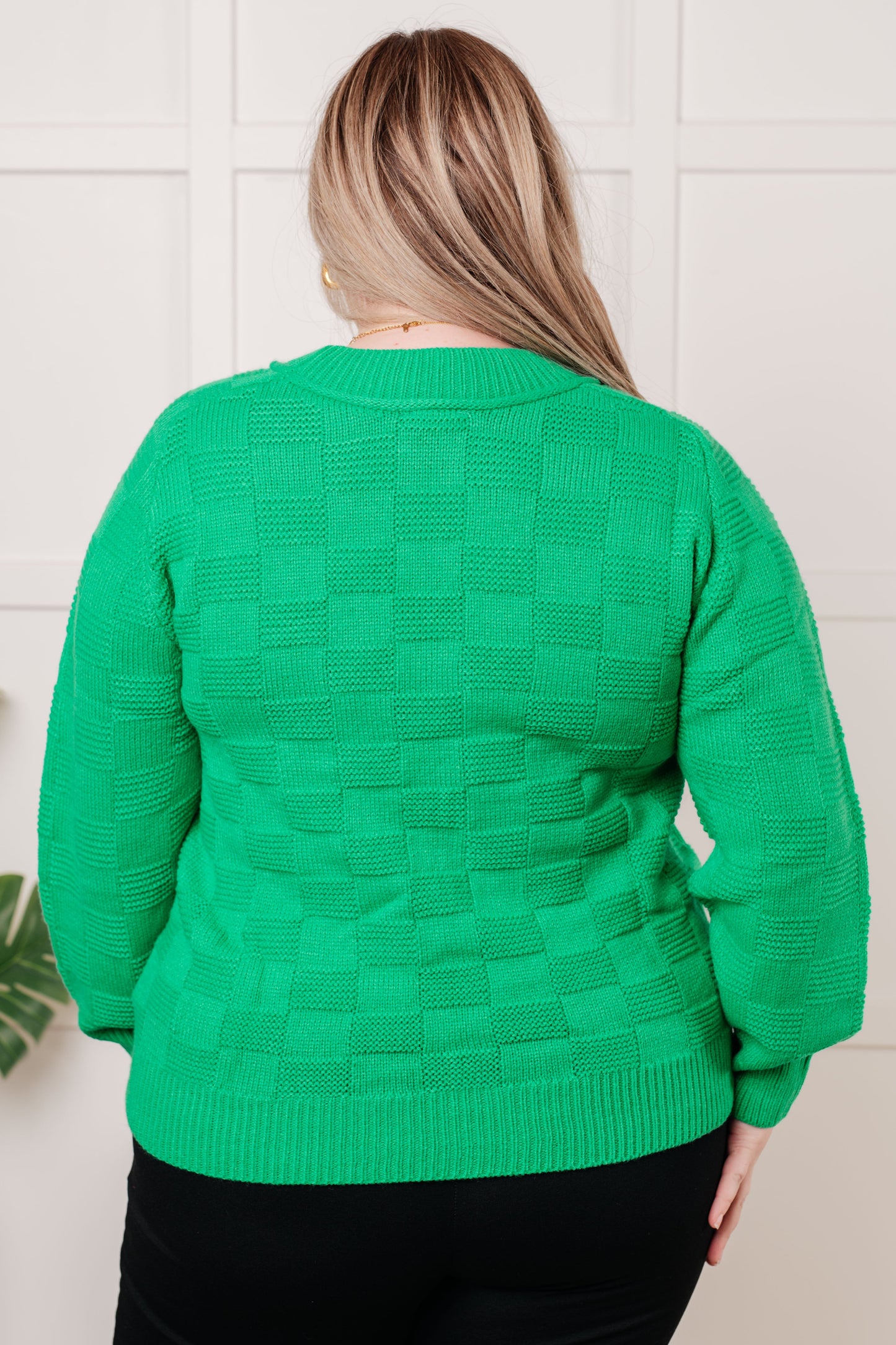 Chorus of Comfort Green Sweater