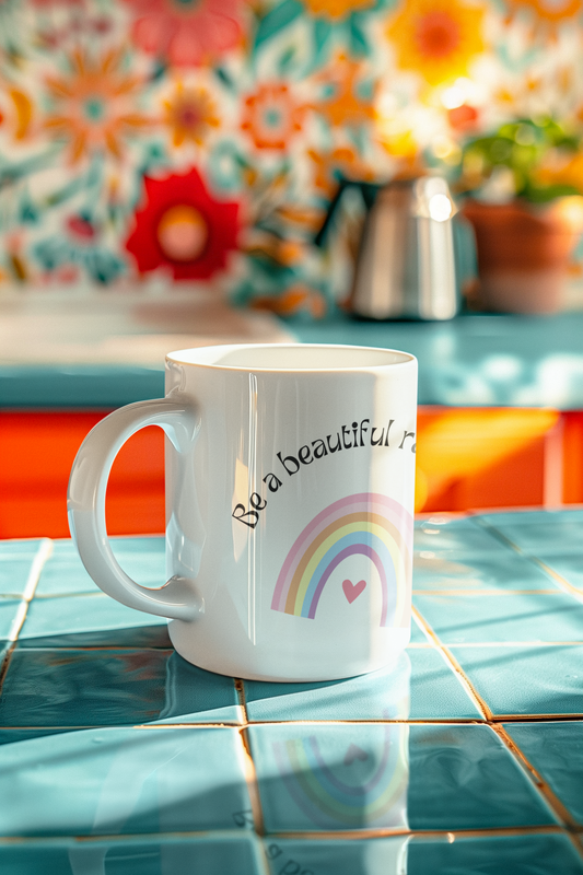 Beautiful Rainbow Mug - Redtop