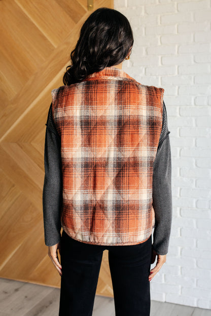 Timber Trail Plaid Vest