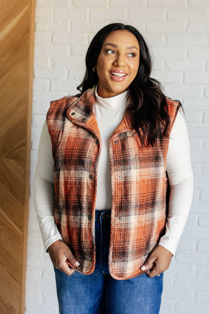 Timber Trail Plaid Vest