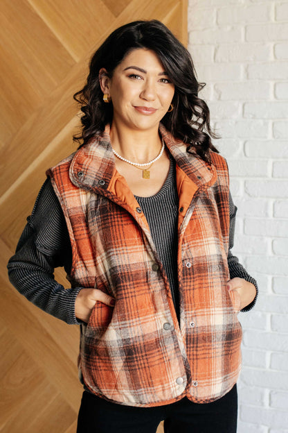 Timber Trail Plaid Vest