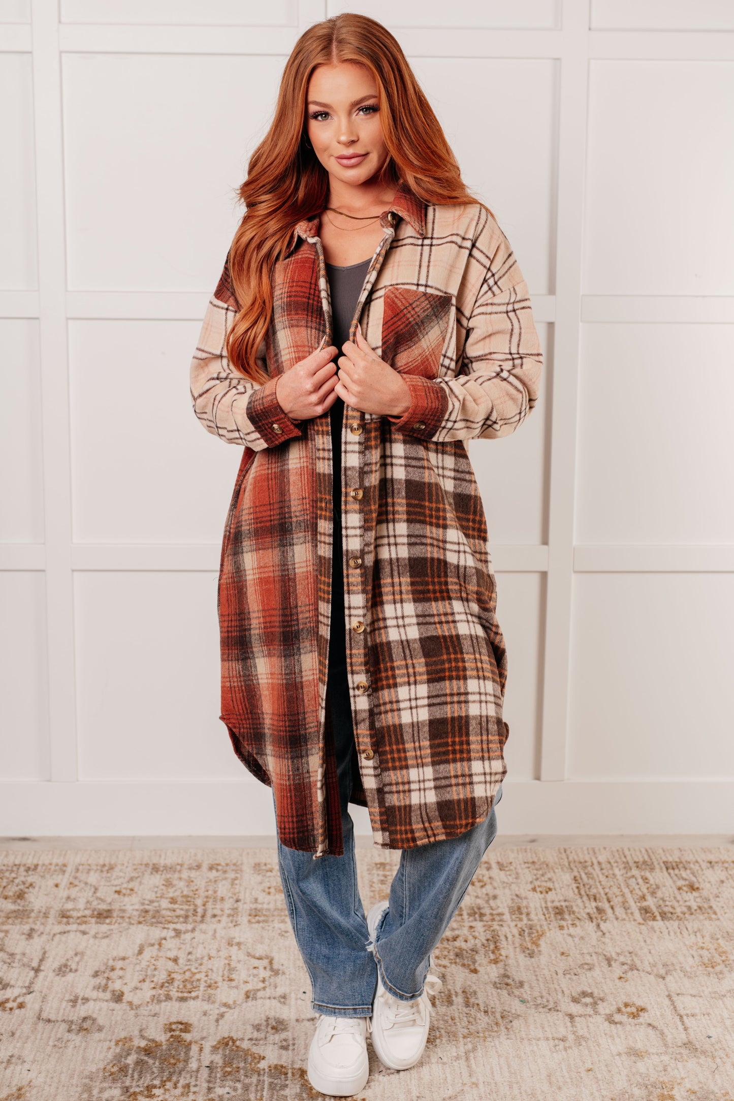 Timberline Oversized Plaid Shacket