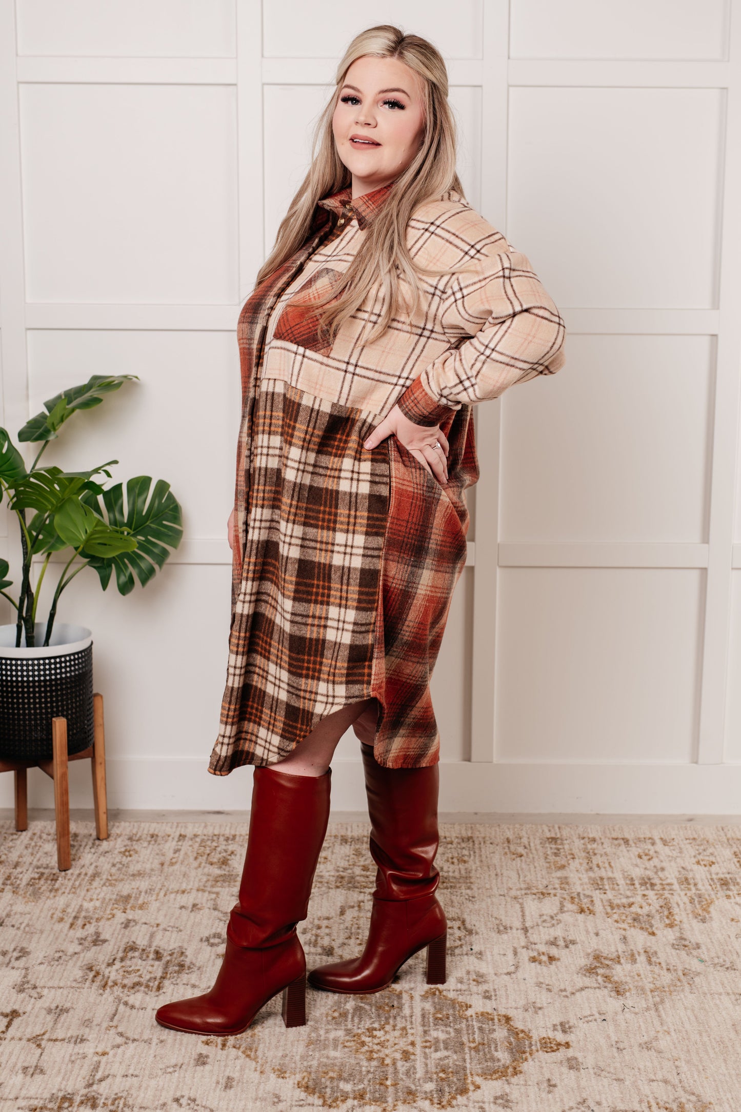 Timberline Oversized Plaid Shacket