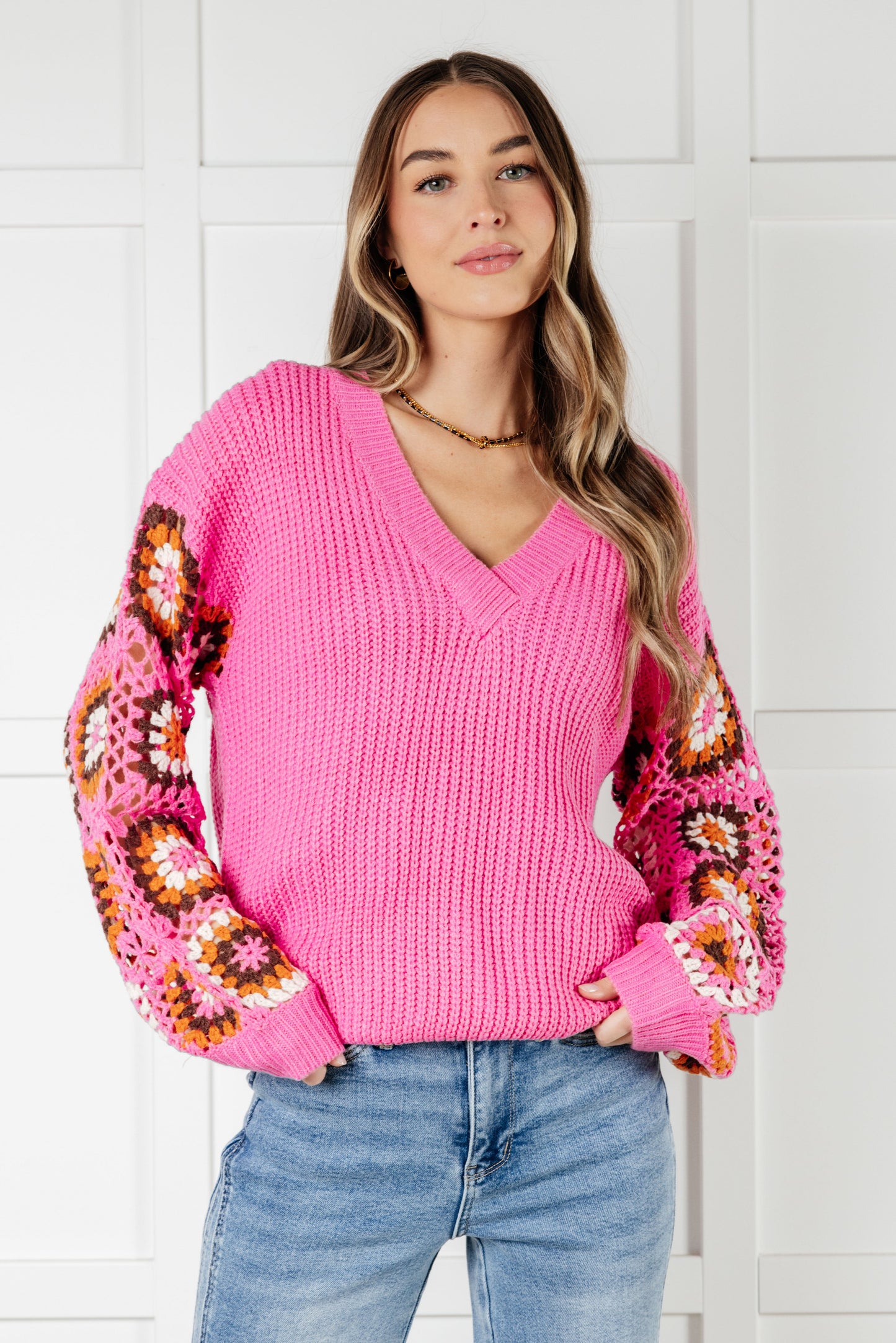 Mood Booster V-Neck Sweater