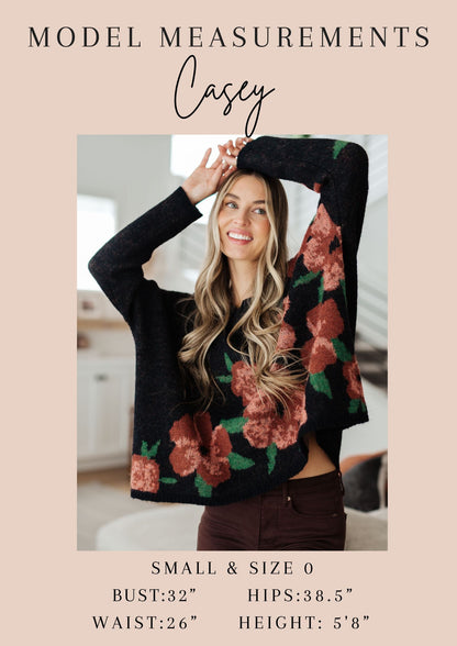 Bloom With Grace Tufted Sweater