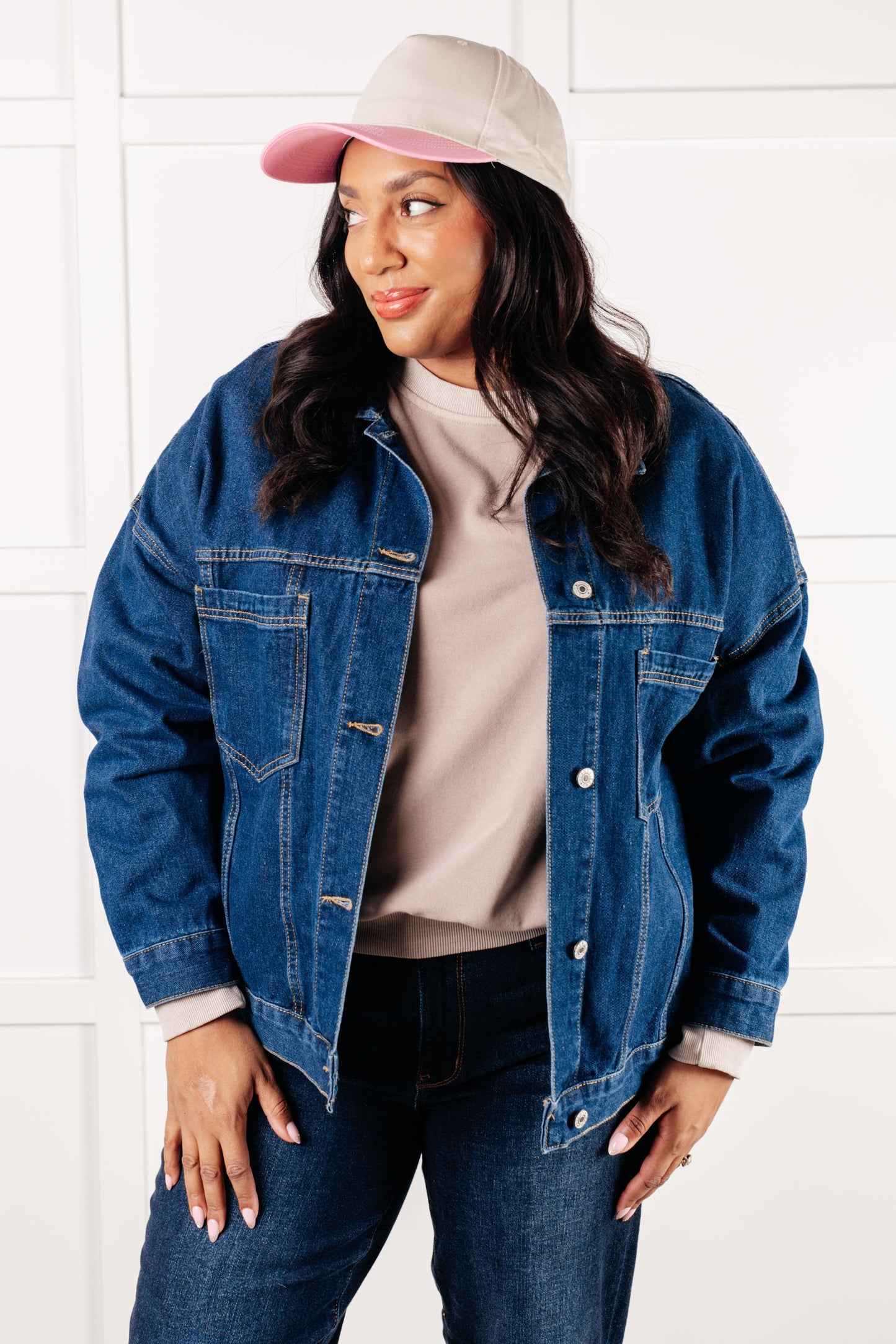 True Blues Oversized Denim Jacket