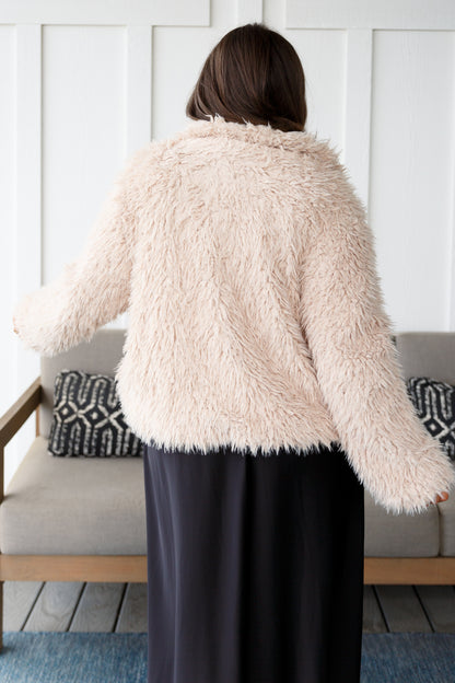 Glam Groove Faux Fur Coat