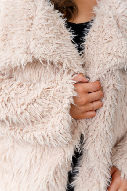 Glam Groove Faux Fur Coat