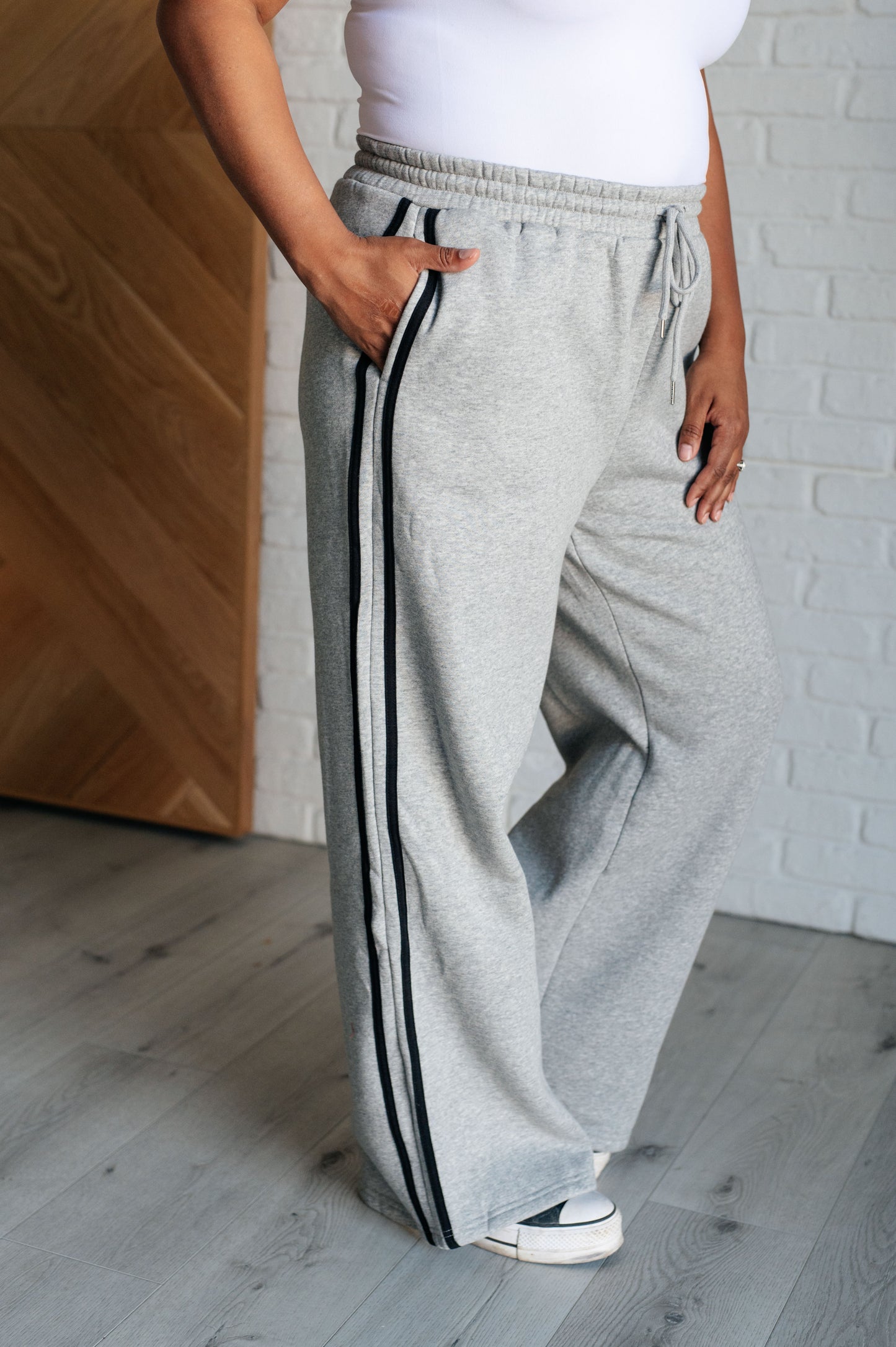 Stay in Line Stripe Sweatpants