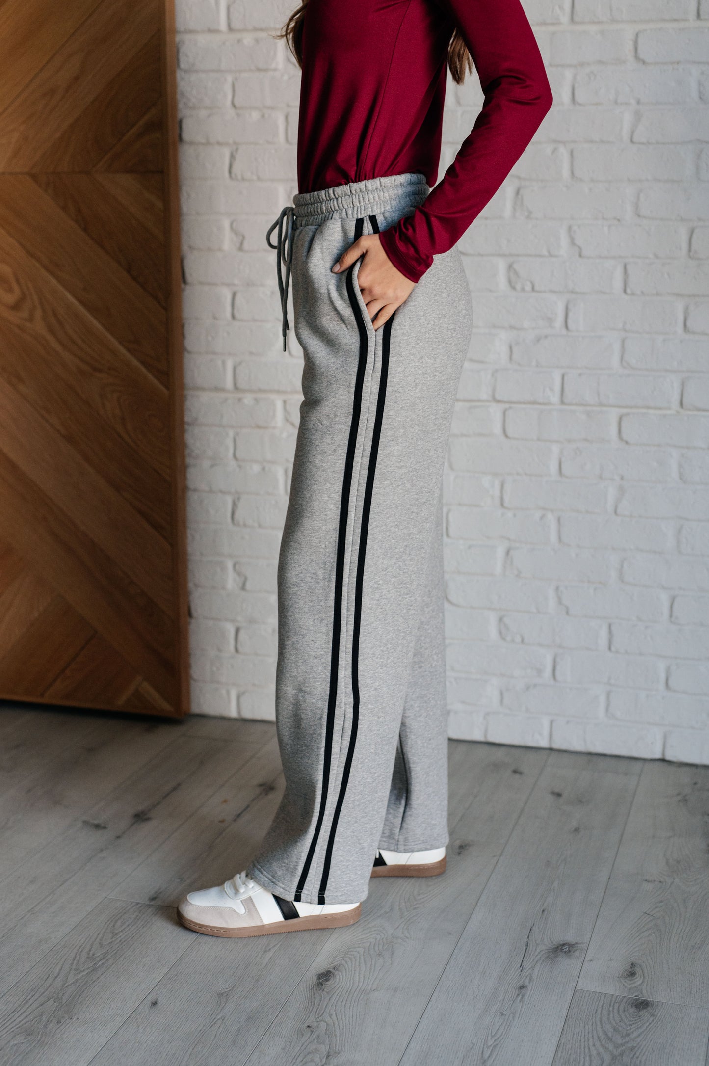 Stay in Line Stripe Sweatpants