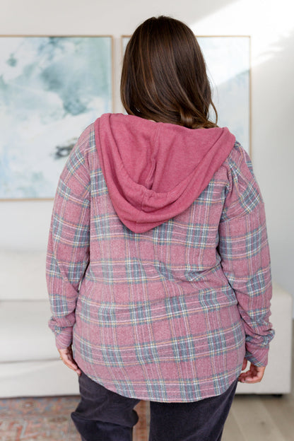 Rustic Retreat Hooded Shacket