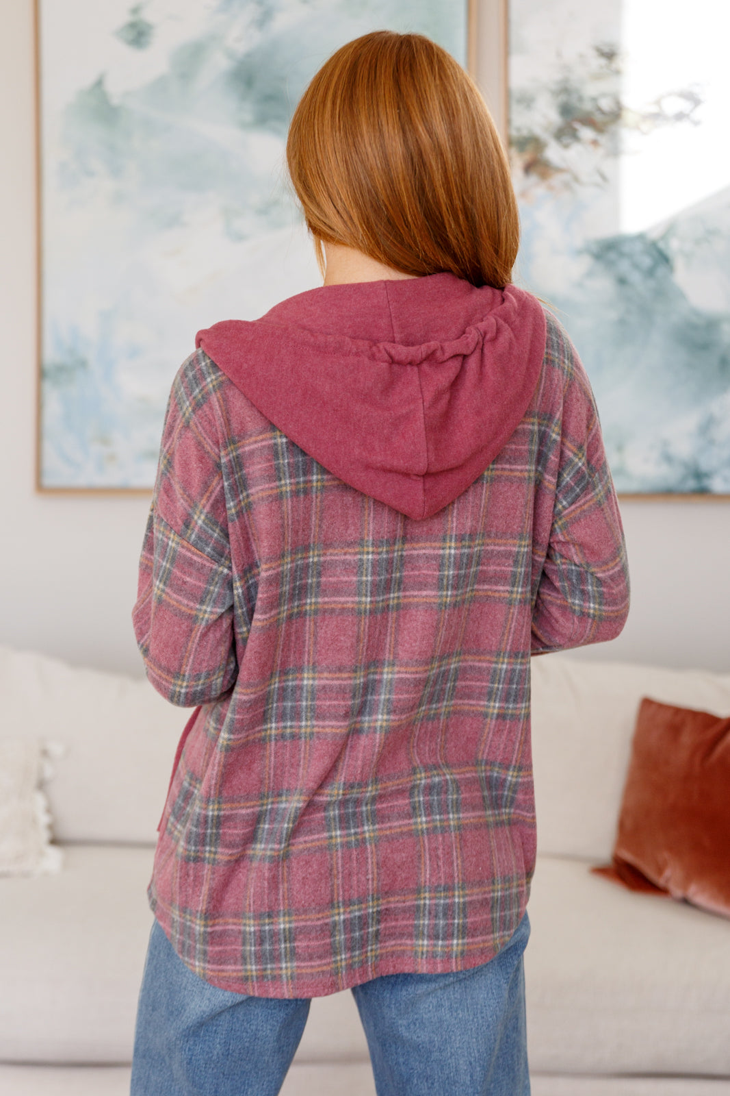 Rustic Retreat Hooded Shacket