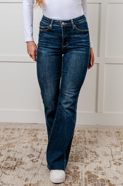 Flare Forward High Rise Control Jeans