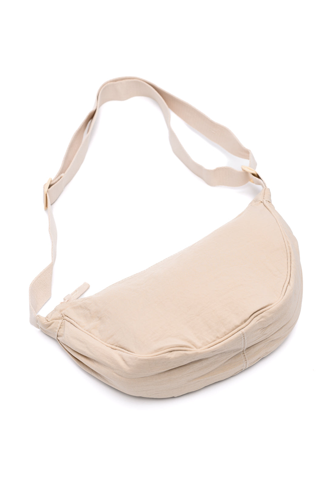 All-Day Round Mini Crossbody Bag - Off White