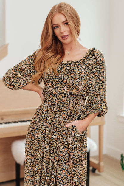 Ditsy Dream Floral Maxi Dress