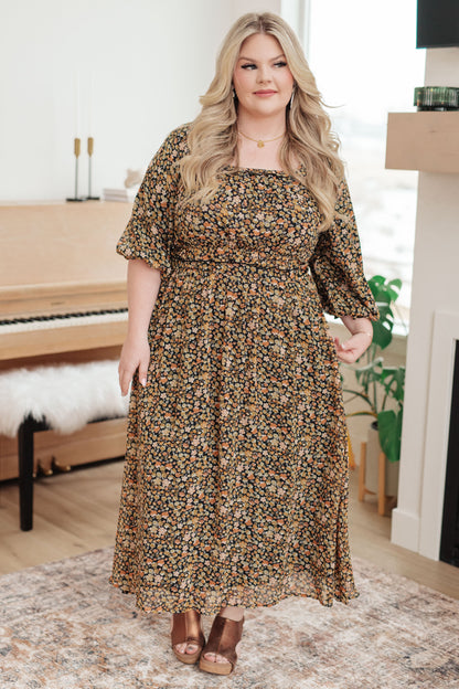 Ditsy Dream Floral Maxi Dress