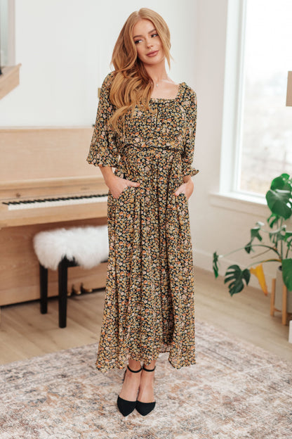 Ditsy Dream Floral Maxi Dress