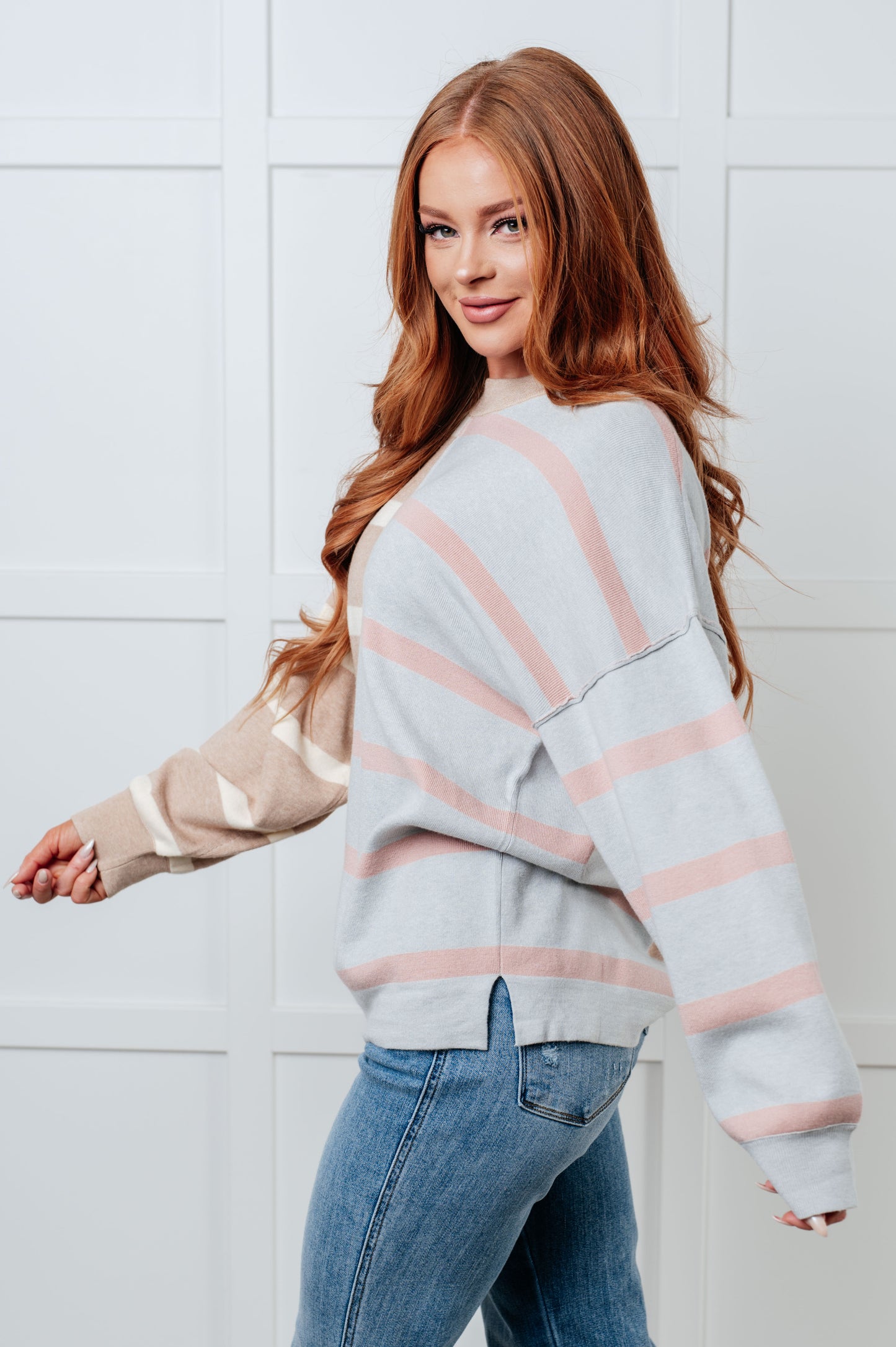 Artful Layers Patchwork Sweater