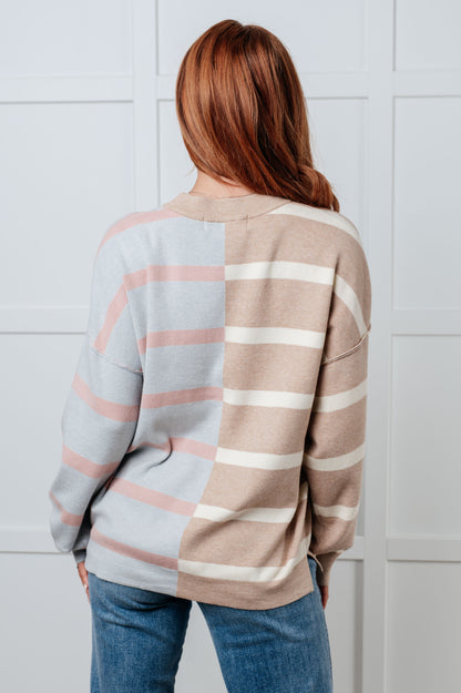 Artful Layers Patchwork Sweater