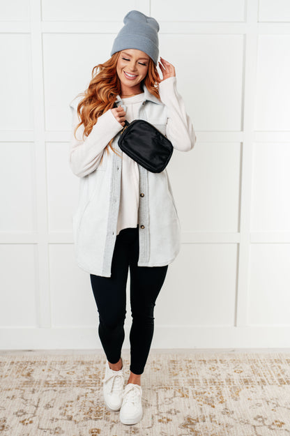 Chic Layers Sleeveless Shacket