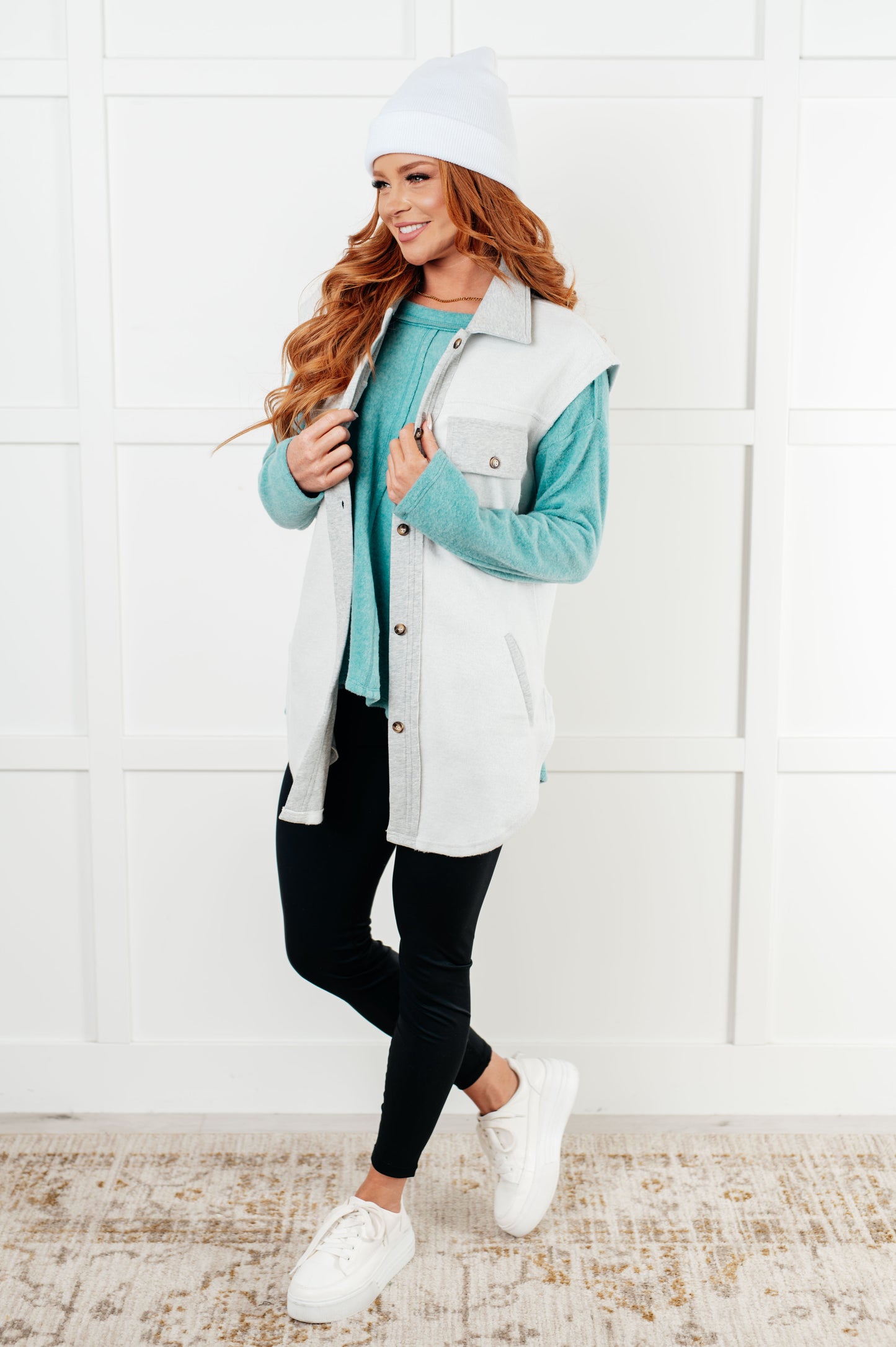 Chic Layers Sleeveless Shacket