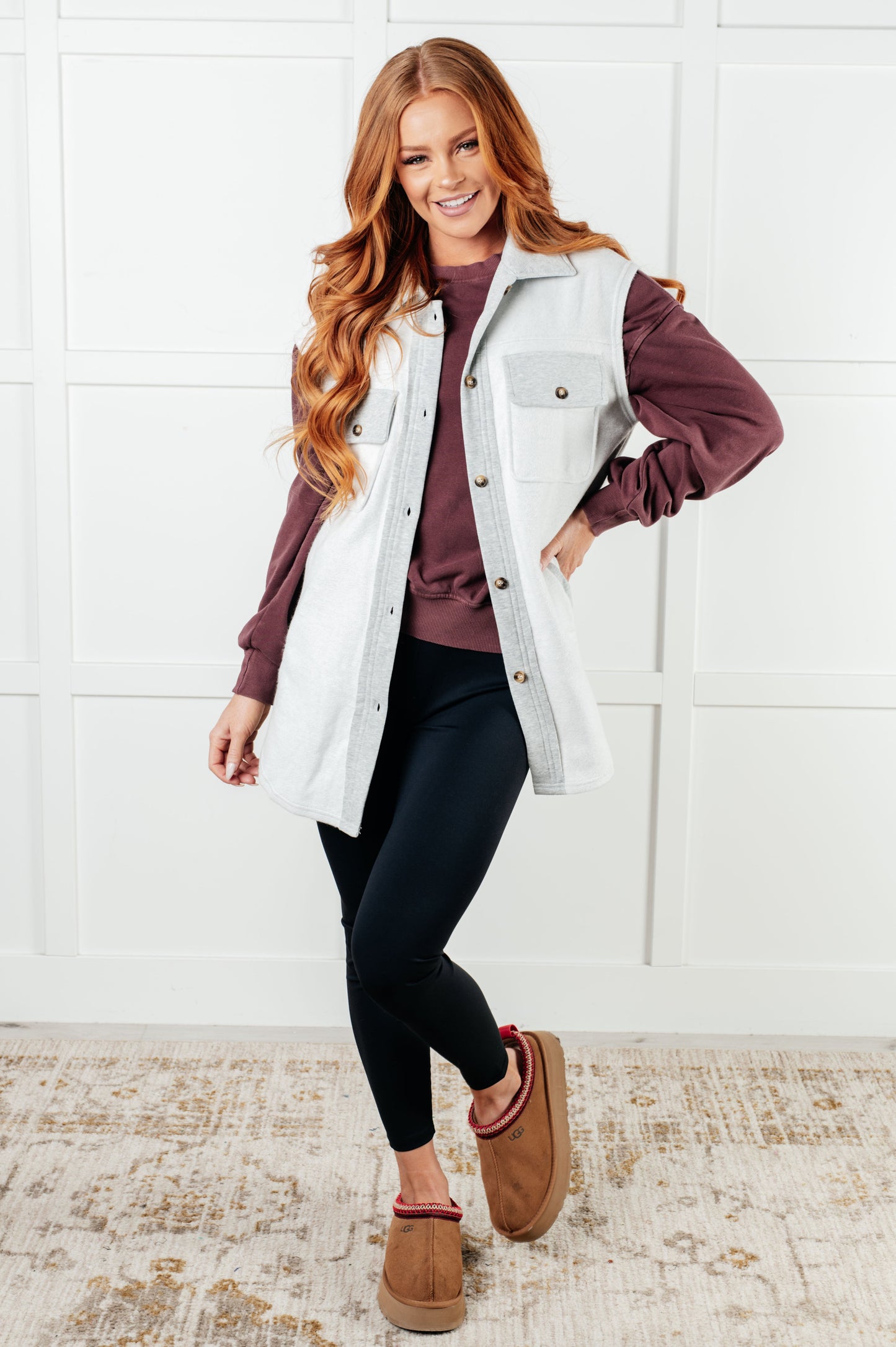 Chic Layers Sleeveless Shacket