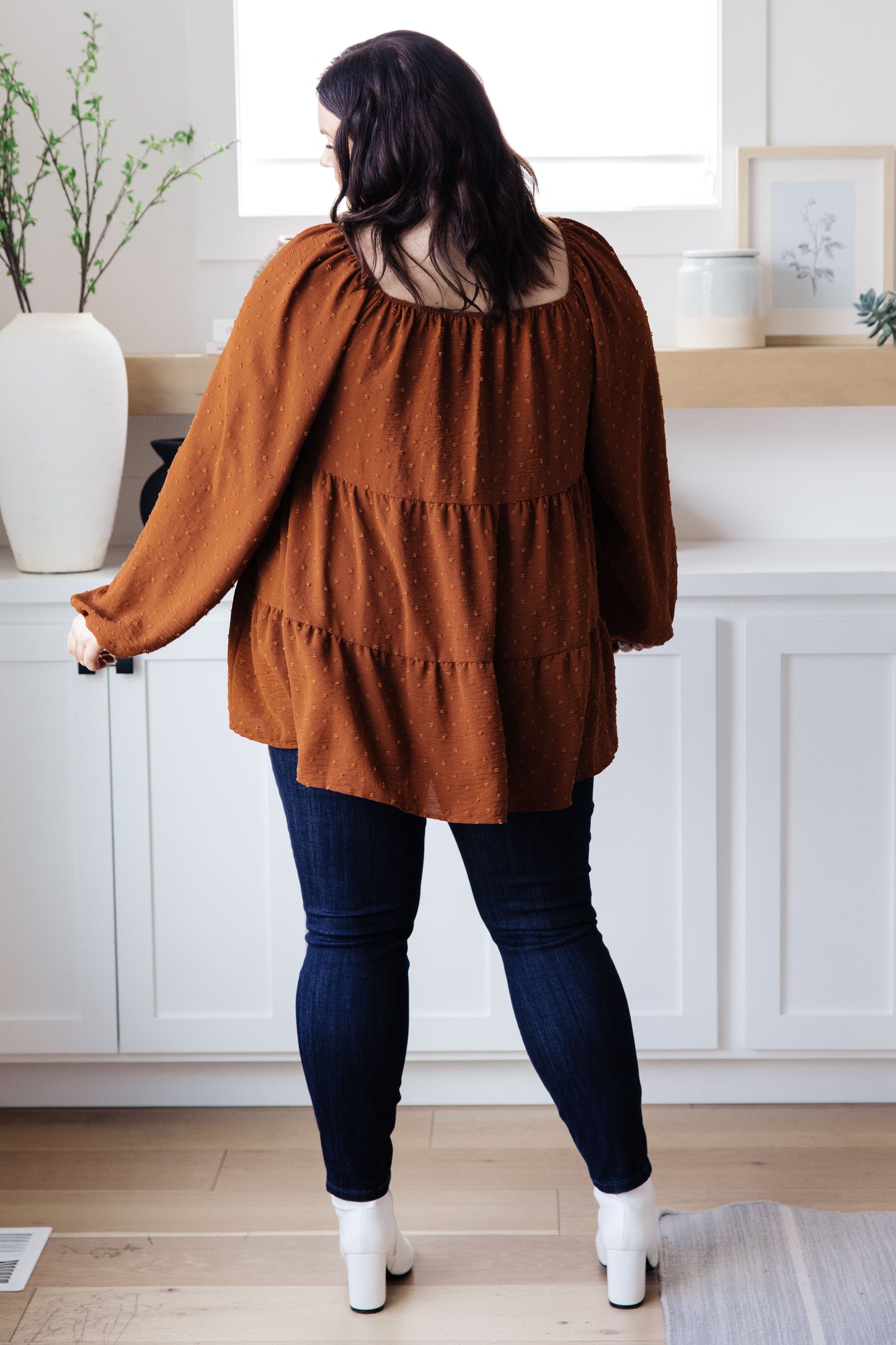 Layered Romance Babydoll Blouse