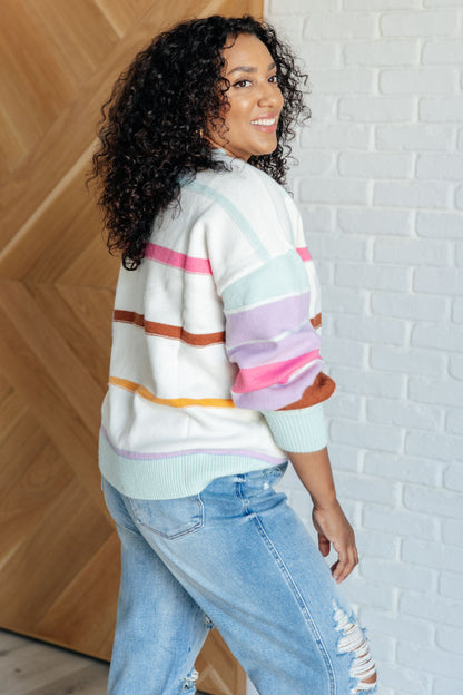 Timeless Stripe Statement Sweater