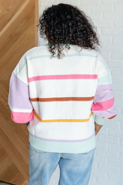 Timeless Stripe Statement Sweater