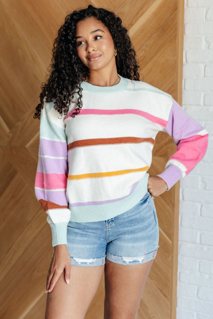 Timeless Stripe Statement Sweater