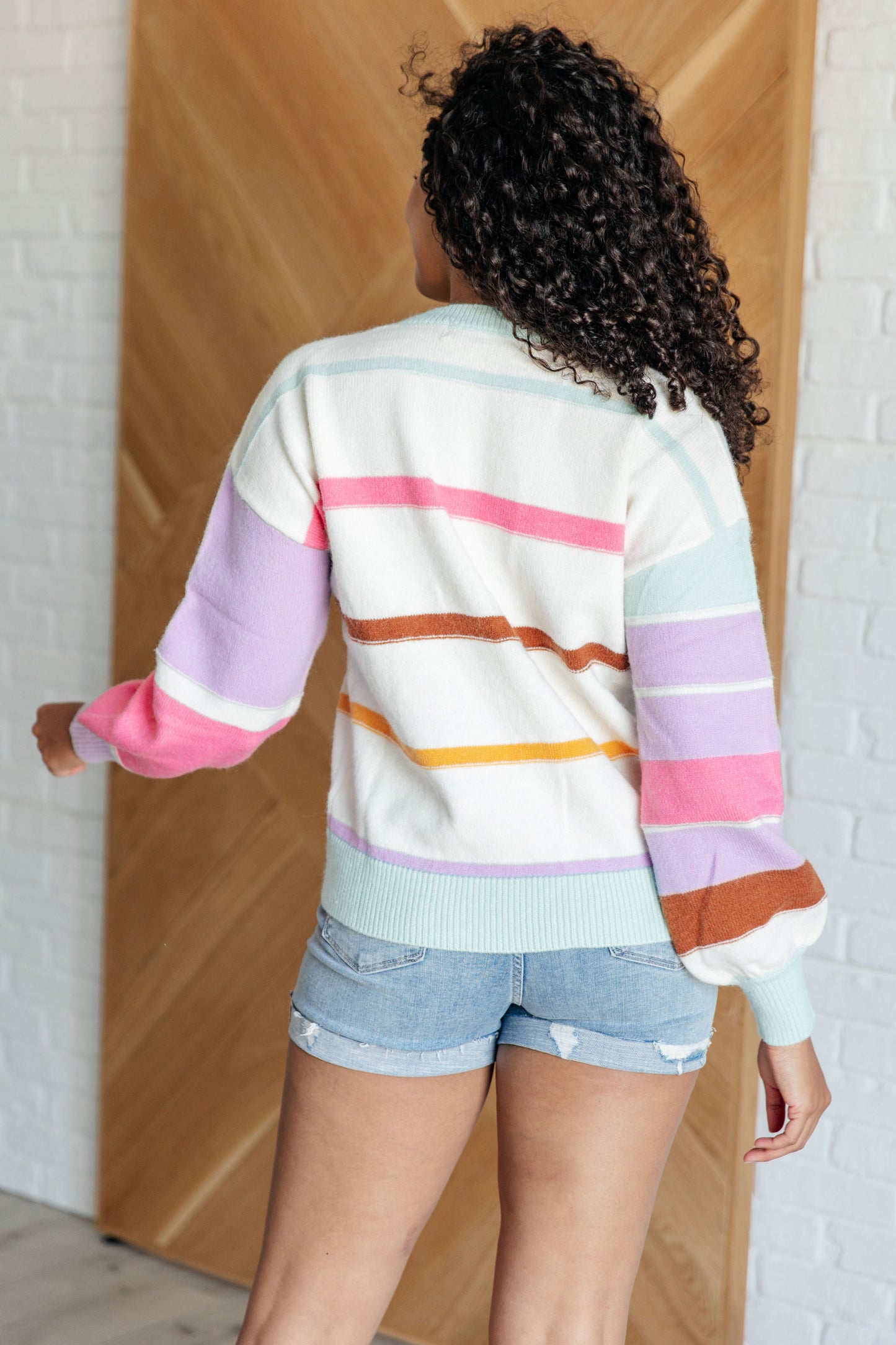 Timeless Stripe Statement Sweater