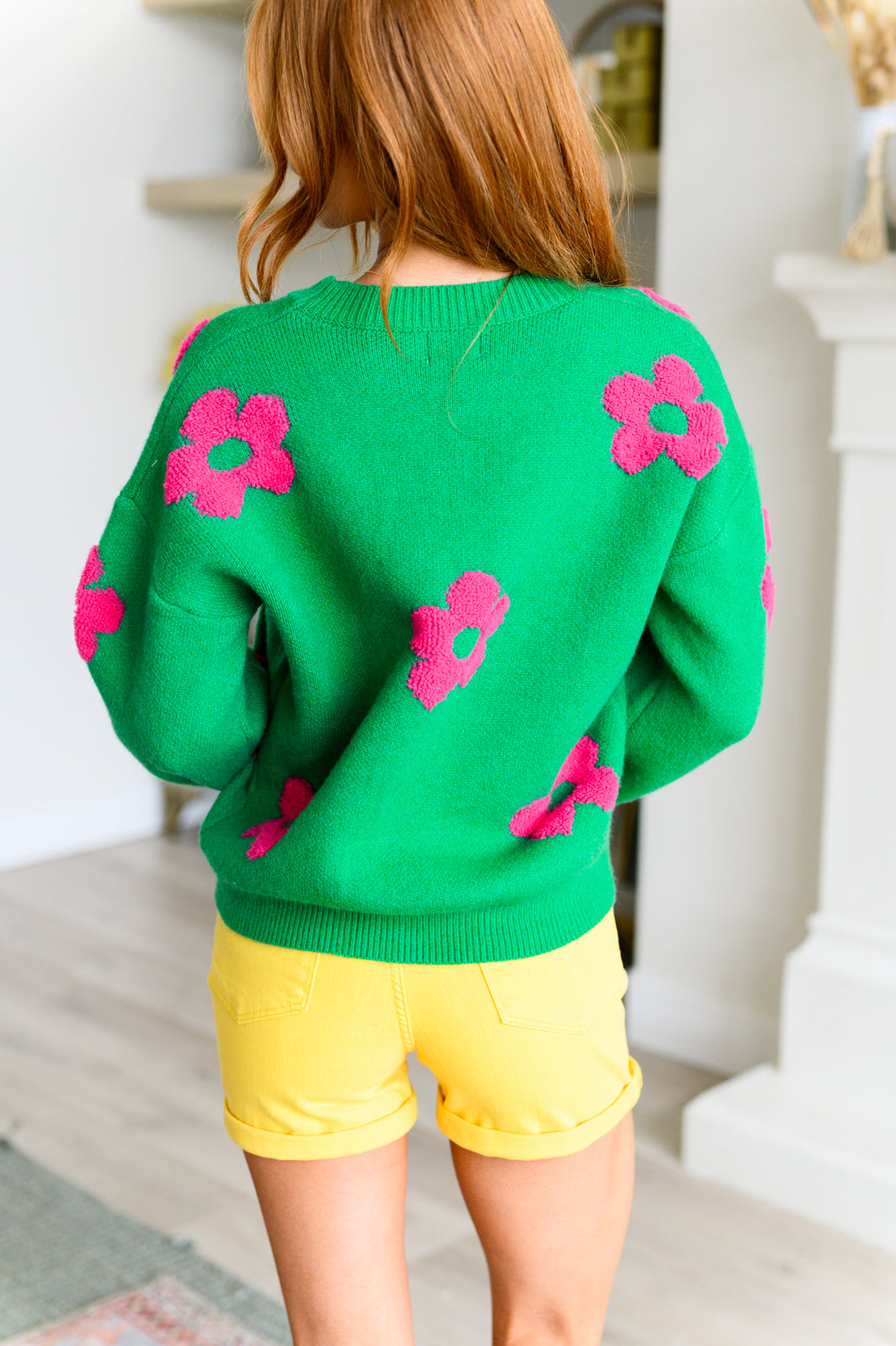 Bloom With Grace Tufted Sweater