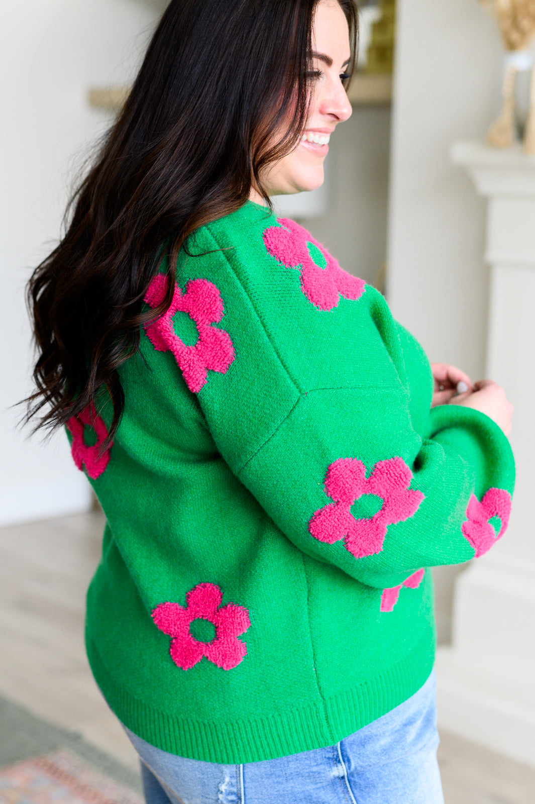 Bloom With Grace Tufted Sweater