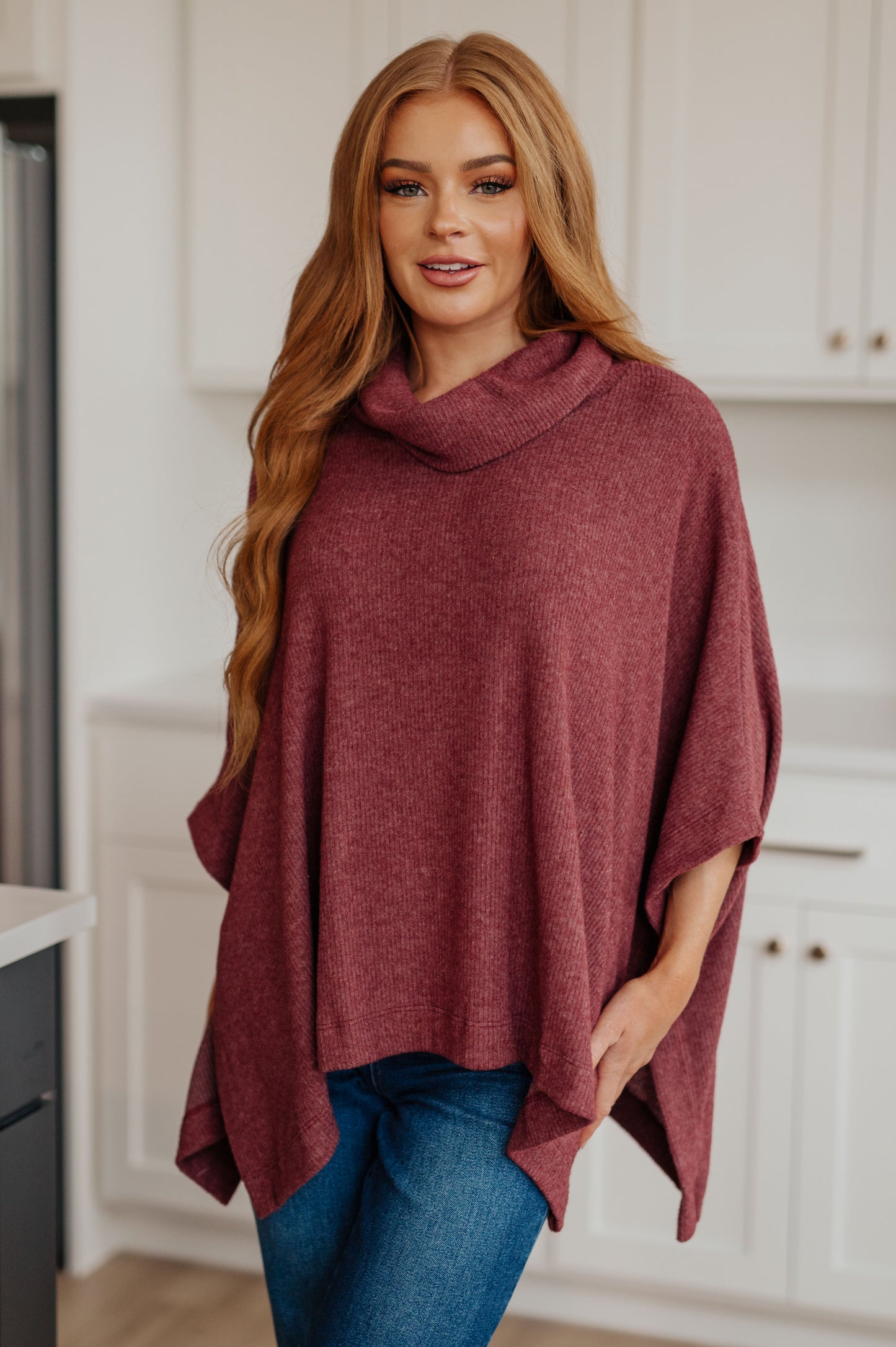 Dreamy Drape Cowl Poncho