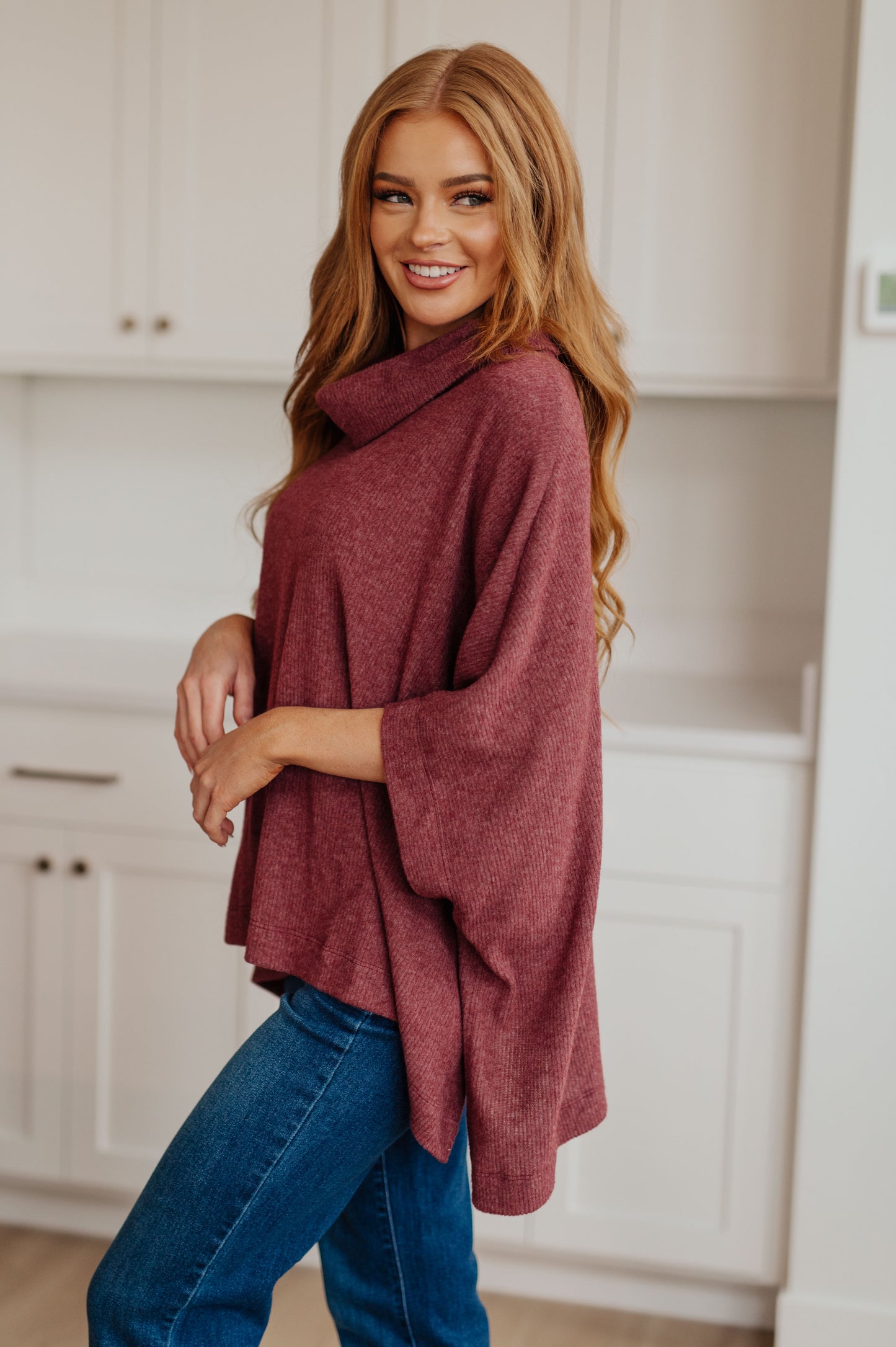 Dreamy Drape Cowl Poncho