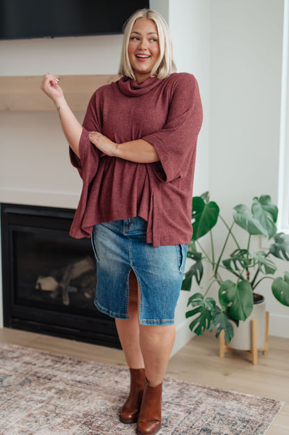 Dreamy Drape Cowl Poncho