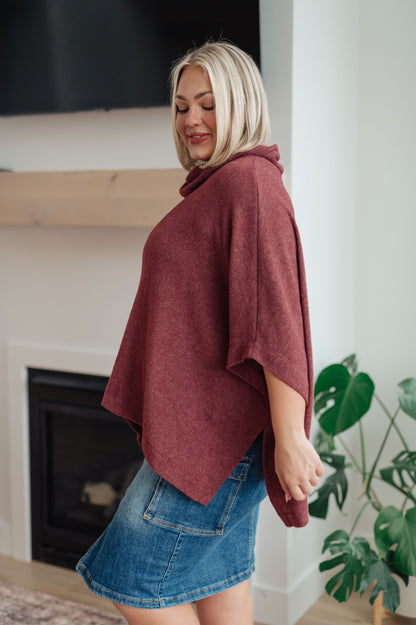 Dreamy Drape Cowl Poncho