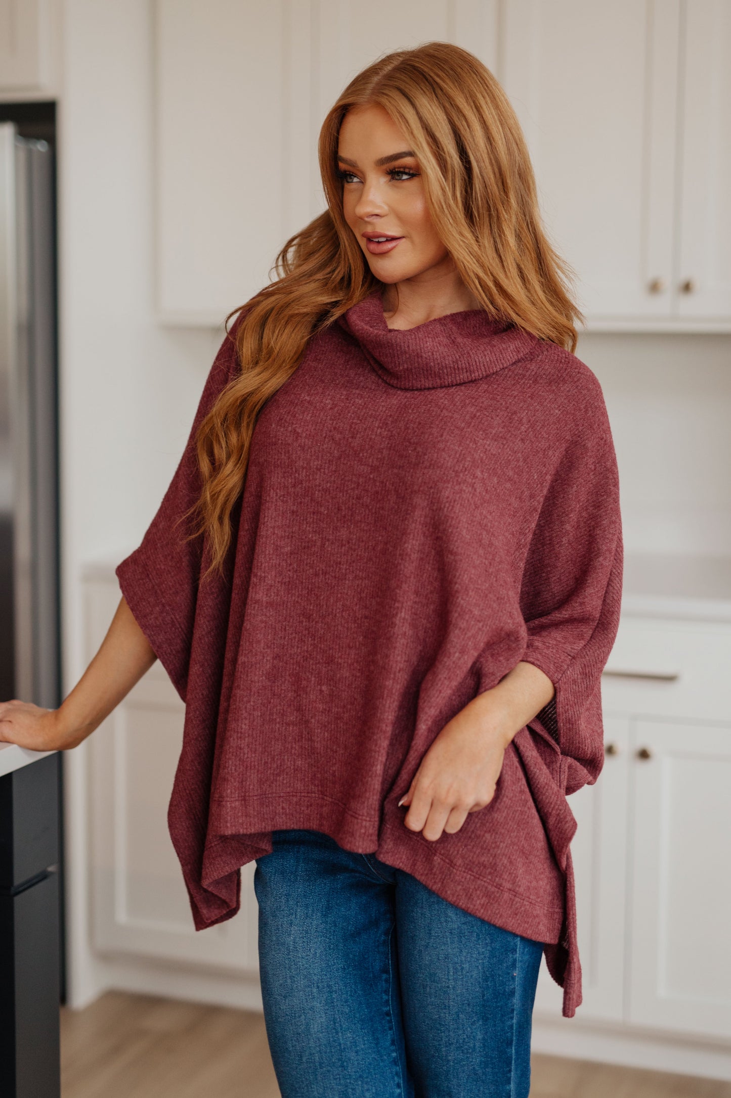 Dreamy Drape Cowl Poncho