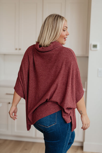 Dreamy Drape Cowl Poncho